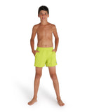 Arena Boy's Essential Jr Boxer - Soft Green-Royal