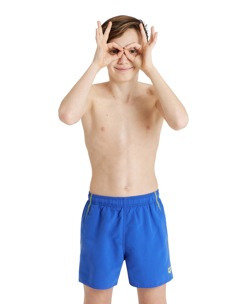 Arena Boy's Essential Jr Boxer - Royal-Soft Green