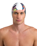 Arena HD Swim Cap - Pug Print
