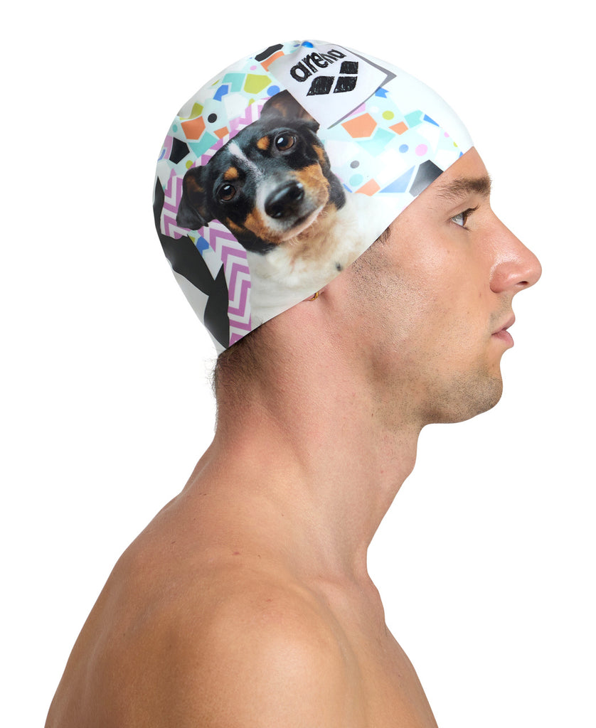 Arena HD Swim Cap - Terrier Print