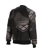 Unisex Arena Relax IV Team Jacket Polar - Smoke Grey Heather-Black-White