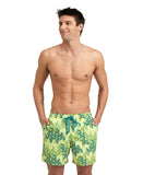Arena Men's Beach Boxer Allover - Soft Green-Multi