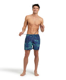 Arena Men's Beach Boxer Allover - Navy