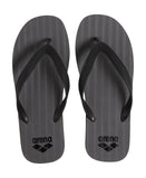 Arena Beach Flip Flop - Waves Dark Grey-Black