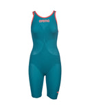 Women's Open-Back Powerskin Carbon Air2 Kneeskin Limited Edition Biscay Bay