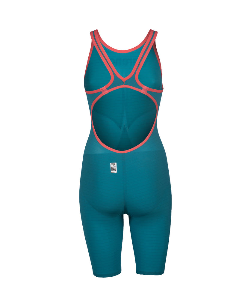 Women's Open-Back Powerskin Carbon Air2 Kneeskin Limited Edition Biscay Bay