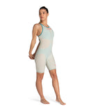 Women's Open-Back Powerskin Carbon Air2 Kneeskin Limited Edition Soothing Sea