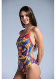 Arena W Swim Lightech High Phantasy Print Cat Face