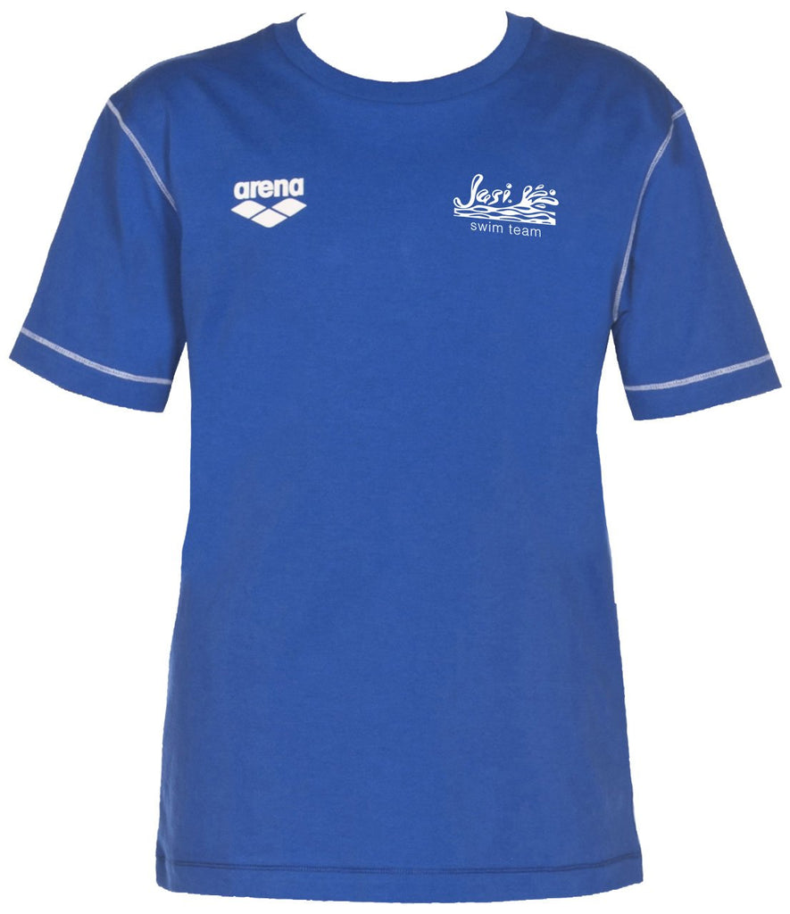 Jasi Unisex Solid T Shirt Royal Arena Water Instinct NZ