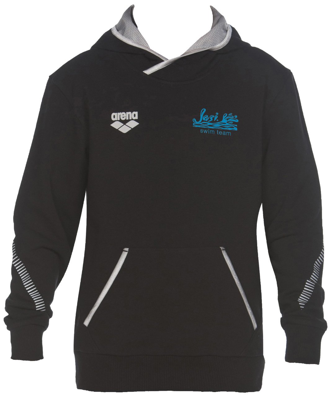 Jasi Jr Team Hooded Sweat - Black