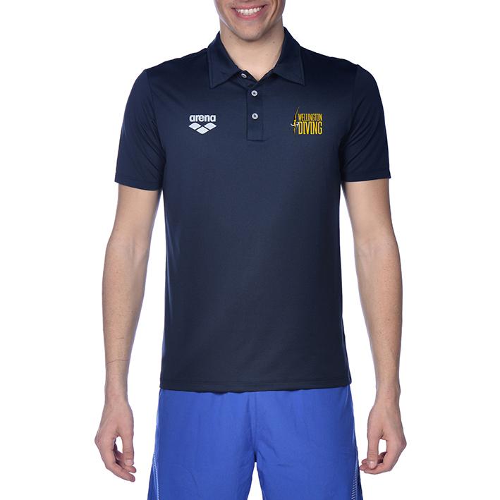 Wgtn Dive Coaches Tech Short Sleeve Polo