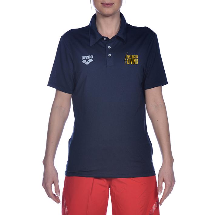 Wgtn Dive Coaches Tech Short Sleeve Polo