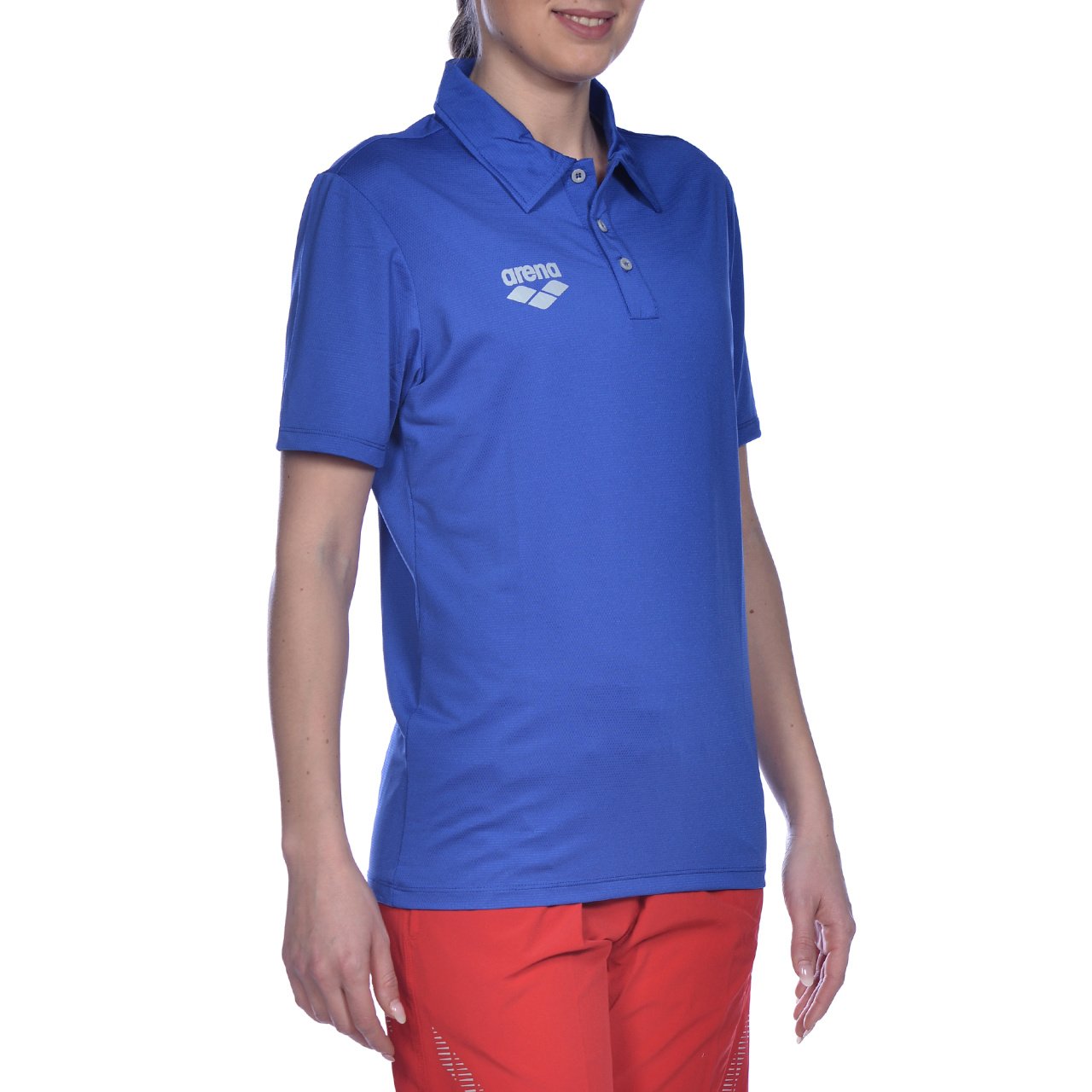 arena Tech Short Sleeve Polo Royal