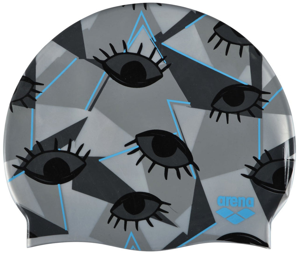 Bonnet De Bain Enfant Arena - Silicone Effet Peau De Pêche, Imprimé, Pour Coordonner Avec Le Maillot