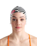 Arena Silicone Swim Cap Print 2 - Crazy Illusion