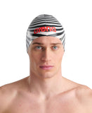 Arena Silicone Swim Cap Poolish Moulded Crazy Illusion