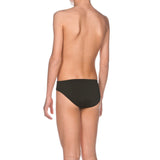 Arena Boy's Solid Brief Black-White