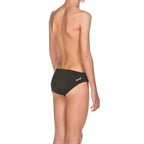 Arena Boy's Solid Brief Black-White