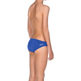 Arena Boy's Solid Brief Royal-White