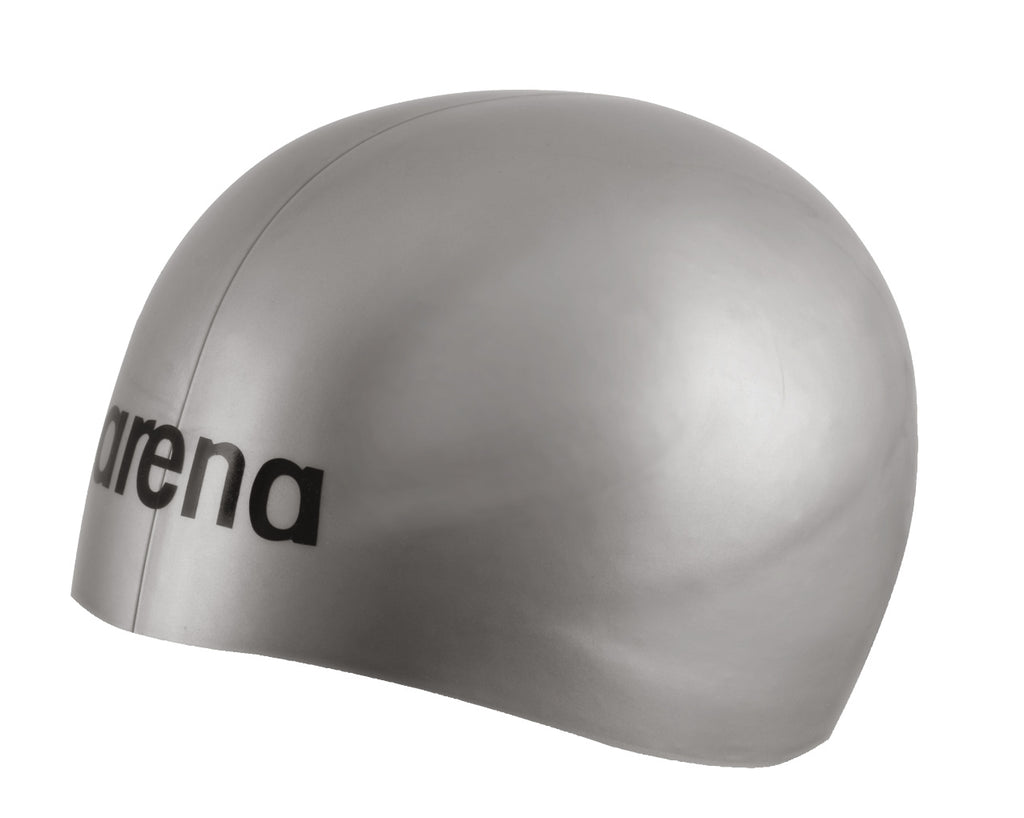 3D Ultra Swim Cap - Silver