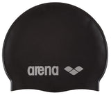 Arena Classic Silicone Cap Black-Silver
