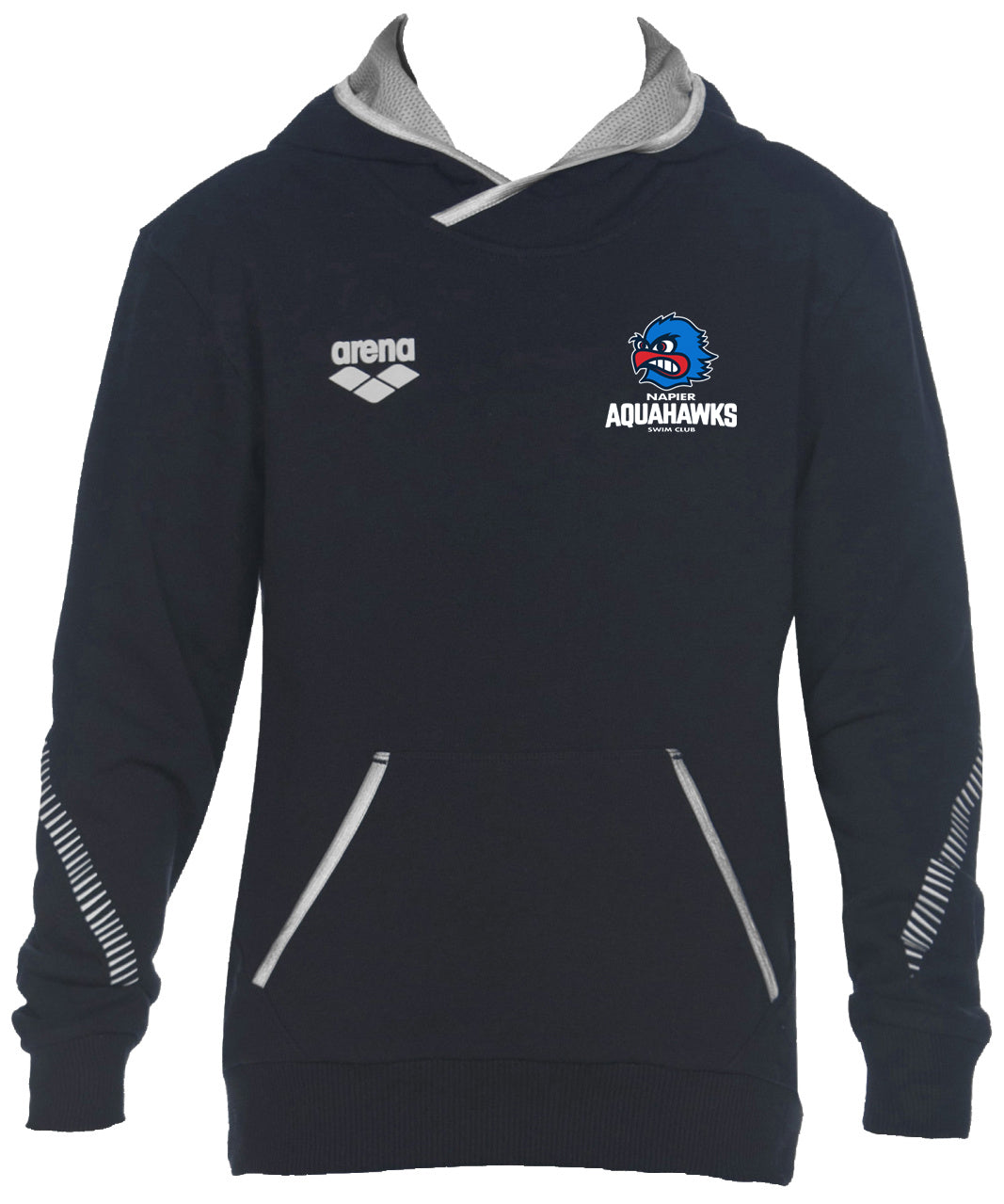 Aquahawks Jr Hooded Panel Sweatshirt - Navy