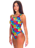 Arena W Swim Tech High Phantasy Print Meow
