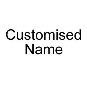 Customised Name Text