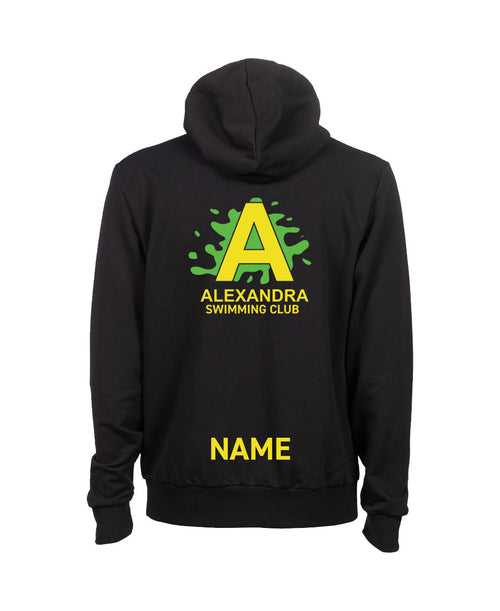 Alexandra Unisex Hooded Panel Sweatshirt - Black