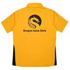 Dragon Swim Club Adult Paterson Polo - Gold-Black