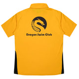 Dragon Swim Club Junior Paterson Polo - Gold-Black