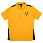 Dragon Swim Club Adult Paterson Polo - Gold-Black